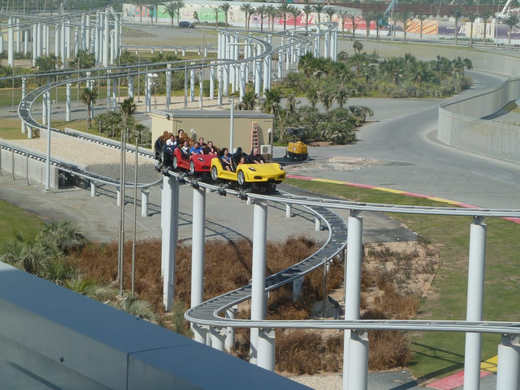 Abu Dhabi Ferrari park