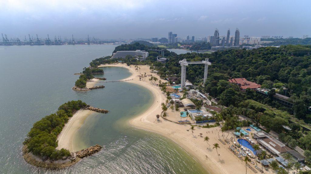 Siloso strand Sentosa Szingapúr