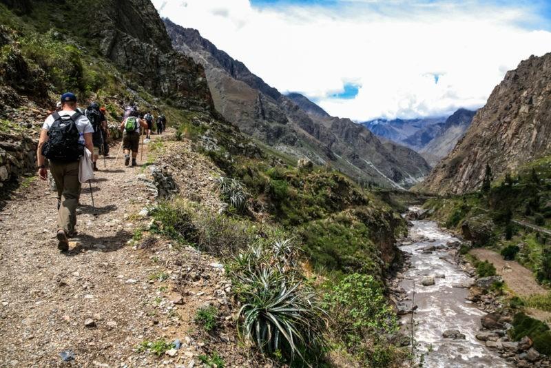 Inka ösvény Peru